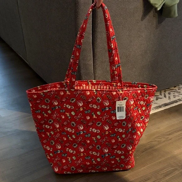 Vera Bradley Red tote bag - Picture 1 of 3